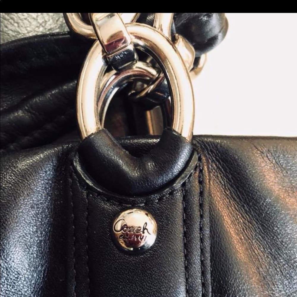 Authentic Genuine leather Coach bag - Picture 6 of 8